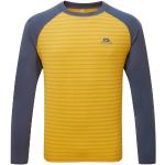 Reduzierte Gelbe Langärmelige Mountain Equipment Redline T-Shirts aus Polyester für Herren Größe S 