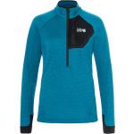 Reduzierte Blaue Sportliche Langärmelige Mountain Hardwear Damenlongsleeves & Damenlangarmshirts aus Fleece Größe XL 
