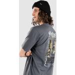 Graue Streetwear Mountain Hardwear T-Shirts aus Baumwolle für Herren Größe L 