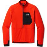 Reduzierte Orange Sportliche Langärmelige Mountain Hardwear Herrenlongsleeves & Herrenlangarmshirts Größe S 