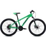 Mountainbike FUJI BIKES "Fuji Dynamite 24 Pro Disc" Fahrräder grün Kinder Hardtail