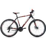 Mountainbike KS CYCLING "Morzine" Fahrräder schwarz (schwarz, rot) Hardtail
