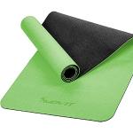 MOVIT Gymnastikmatte, Yogamatte, hautfreundlich und rutschfest, 190 x 60cm, Stärke 0,6cm, Hell-grün