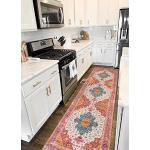 Pinke Moderne Küchenteppiche & Küchenläufer matt rutschfest 