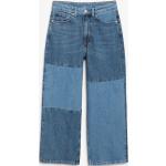 Blaue Loose Fit Monki Bio Wide Leg Jeans & Relaxed Fit Jeans aus Denim für Damen Größe XXL 