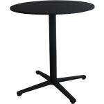 Schwarze Runde Runde Tische 70 cm aus Aluminium Breite 50-100cm, Höhe 50-100cm, Tiefe 50-100cm 