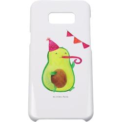 Mr. & Mrs. Panda Samsung Galaxy S8 plus Handyhülle Avocado Party Time - Weiß - Geschenk, Feier, Veggie, Gesund, Handycover, Lebensfroh, Cover, Vegan