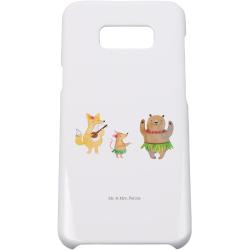Mr. & Mrs. Panda Samsung Galaxy S8 plus Handyhülle Waldtiere Aloha - Weiß - Geschenk, Gute Laune, Handycover, lustige Sprüche, Tiermotive, Bär, Cover, Leben