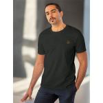 Marineblaue Maritime Bio T-Shirts für Herren Größe 4 XL 