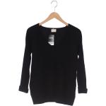 Reduzierte Schwarze Kaschmir-Pullover aus Wolle für Damen Größe XS 