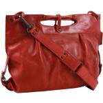 Rote Vintage Damenschultertaschen & Damenshoulderbags 