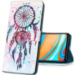 Bunte Samsung Galaxy S20 FE Hüllen Art: Flip Cases mit Muster aus Leder mit Ständer klein 