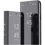 Schwarze iPhone 12 Pro Hüllen Art: Flip Cases mit Bildern aus Polycarbonat mit Spiegel 