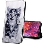 Bunte Samsung Galaxy Note 9 Hüllen Art: Flip Cases mit Bildern aus Leder mit Ständer klein 