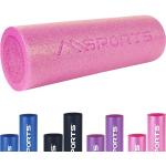 MSports® Pilatesrolle »Yoga Rolle Pilates Rolle«, 45 x 15 cm - Pastellpink