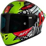 MT Helmets Kre+ Carbon Sergio Garcia A3 Full Face Helmet mehrfarbig