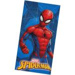Reduzierte Spiderman Kinderbadetücher aus Textil maschinenwaschbar 70x140 