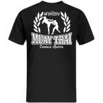 Muay Thai T-Shirt MMA Fight Club Contact Sports Fight Shirt Boxen Boyka