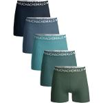 Blaue Muchachomalo Boxer-Briefs & Retropants aus Baumwolle für Herren 5-teilig 