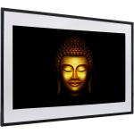 Schwarze Asiatische MuchoWow Buddha Bilder mit Rahmen 40x60 