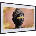 Schwarze Asiatische MuchoWow Buddha Bilder mit Rahmen 40x60 