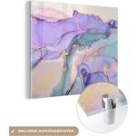Violette MuchoWow Kunstdrucke glänzend aus Glas 20x30 