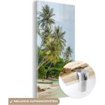 Tropische MuchoWow Kunstdrucke glänzend aus Glas Querformat 60x120 