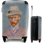 Bunte Elegante Van Gogh Aluminiumkoffer 36l mit Reißverschluss für Herren 