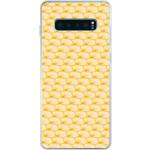 Gelbe Samsung Galaxy S10+ Hüllen Art: Soft Cases aus Silikon 