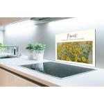 MuchoWow Claude Monet Küchenrückwände aus Glas Breite 0-50cm, Höhe 0-50cm, Tiefe 0-50cm 