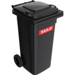Sulo Müllgroßbehälter 120l grau a.Niederdruck-PE Rad-D.200mm