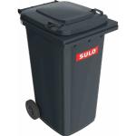 Müllgroßbehälter 240l HDPE anthrazitgrau fahrbar,n.EN 840 SULO 