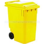 Mülltonne ESE Mini Container 360 L Gelb mobiler Abfallbehälter