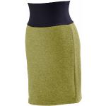 Olivgrüne Mufflon Wollröcke aus Wolle für Damen Größe S 