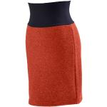 Rote Mufflon Wollröcke aus Wolle für Damen Größe XXL 