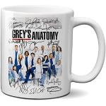Mugtime (TM) – Grey's Anatomy Signatures Tee-/Kaffeetasse, Keramik, 330 ml