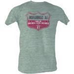 Graue Muhammad Ali T-Shirts für Herren Größe XXL 