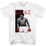 Weiße Kurzärmelige Muhammad Ali T-Shirts maschinenwaschbar für Herren Größe 4 XL 