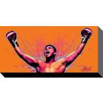 Moderne 1art1 Muhammad Ali Leinwanddrucke aus Holz 50x100 