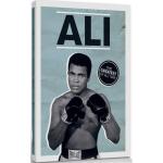 Muhammad Ali Poster Leinwandbild Auf Keilrahmen - The Greatest Of All Time (120 x 80 cm)
