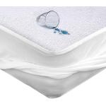 Reduzierte Weiße Spannbettlaken & Spannbetttücher aus Baumwolle wasserdicht 140x200 2-teilig 