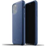 Mujjo Leather Case iPhone 11 Pro Blau - MUJJO-CL-001-BL