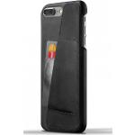 Mujjo Leather Wallet Case iPhone 7 / 8 Plus schwarz - MUJJO-CS-071-BK