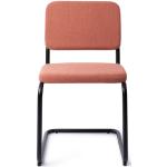 Reduzierte Pinke Moderne Esszimmerstühle & Küchenstühle aus Textil Breite 50-100cm, Höhe 50-100cm, Tiefe 50-100cm 