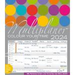 Multiplaner Colour Your Time - Familienplaner 2024