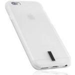 Weiße mumbi iPhone 6/6S Plus Cases durchsichtig aus Silikon 