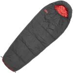 Mumienschlafsack Schwarz Rot Verstellbar Länge 190 cm mit Rucksack Packsacksack Schlafsack Pfadfinder Jugendherberge