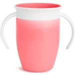 Munchkin Miracle 360 Cup, Baby and Sippy Cup, Ideal Sippy, Water and Weaning Cup 6+ to 12 Months, 7 oz/207 ml, Pink