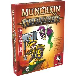 Munchkin Warhammer Age of Sigmar 17020G Kartenspiel von Pegasus Spiele - Episches Warhammer Abenteuer