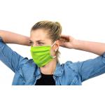 Grüne Kindermundschutzmasken maschinenwaschbar 